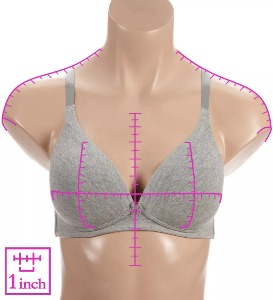 Warner's Invisible Bliss Cotton Wirefree Bra with Lift RN0141A - Image 3