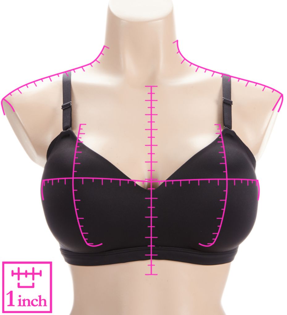 Warner's Womens No Side Effects Wire-Free T-Shirt Bra Style-RN2231A