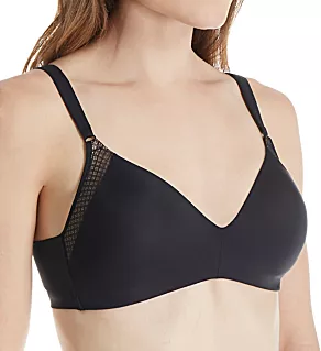 Cloud 9 Pillow Soft Wire-Free Bra with Lift Rich Black 40C