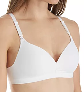 Play it Cool Wirefree Contour Bra with Lift White 36A