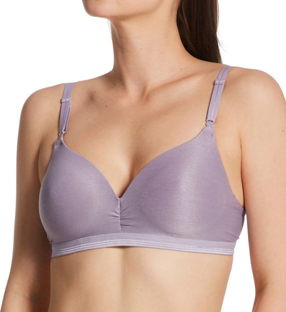 Women's Warner's RN3281A Play it Cool Wirefree Contour Bra with Lift (Dark  Gray 38C) 