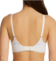 Cloud 9 Wire Free Triangle Bra Ivory/Pastel Petals 36D