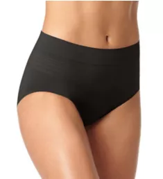 No Pinching. No Problems. Seamless Brief Panty Black 2X