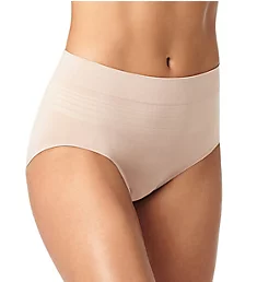 No Pinching. No Problems. Seamless Brief Panty Toasted Almond 2X