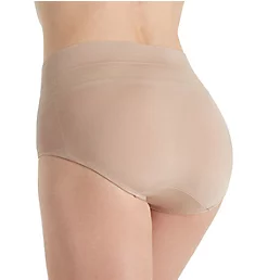No Pinching. No Problems. Seamless Brief Panty Toasted Almond 2X