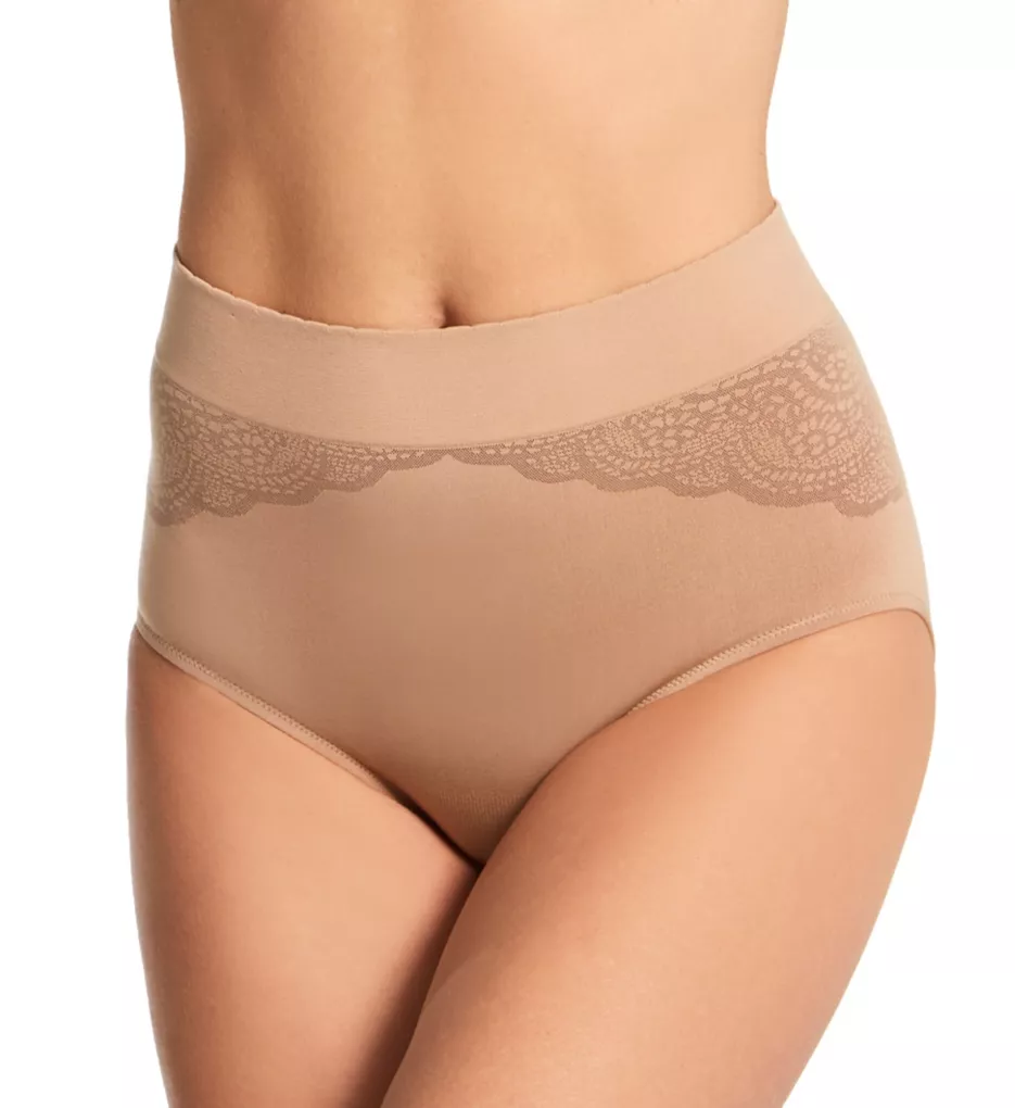 Cloud 9 Seamless Brief Panty Toasted Almond M