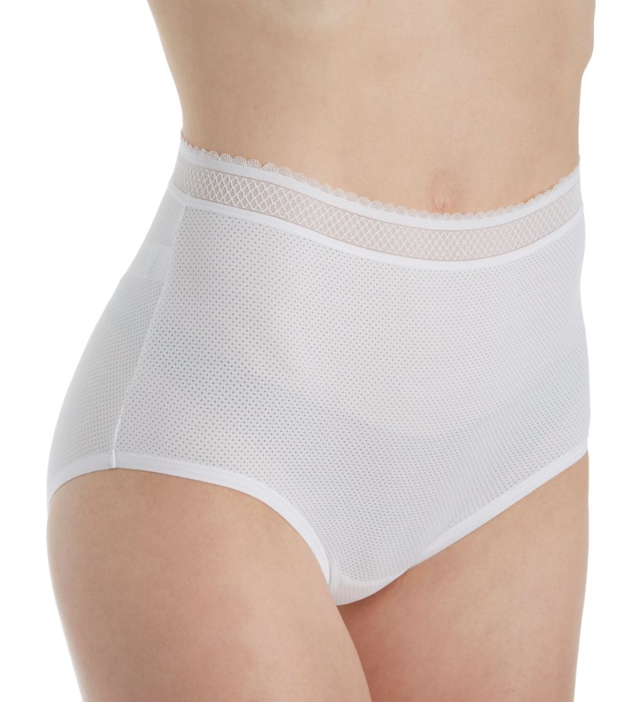 Women's Nylon Underwear Soft Breathable High Waist Female