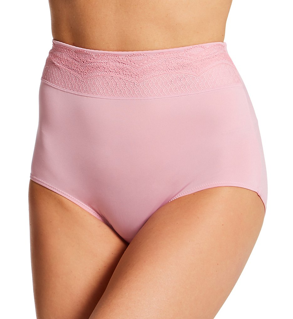 Warner's - Warner's RS7401P No Pinching. No Problems. Brief Panty with Lace (Fragrant Lilac XL)
