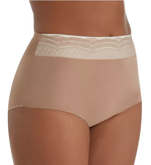 Warner's No Pinching. No Problems. Brief Panty with Lace RS7401P