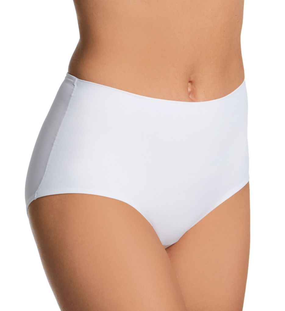 Warner's Smooth it Over Modern Brief Panty Classic White 2X  - Image 1