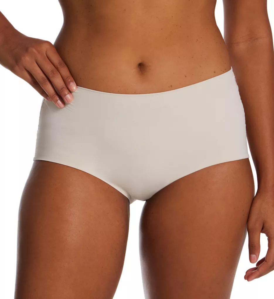 Women's Shadowline 17042P Plus Size Nylon Classic Brief Panty (Ivory 8)