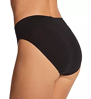 No Pinching No Problems Hi Cut Panty - 3 Pack Black/Almond/White S