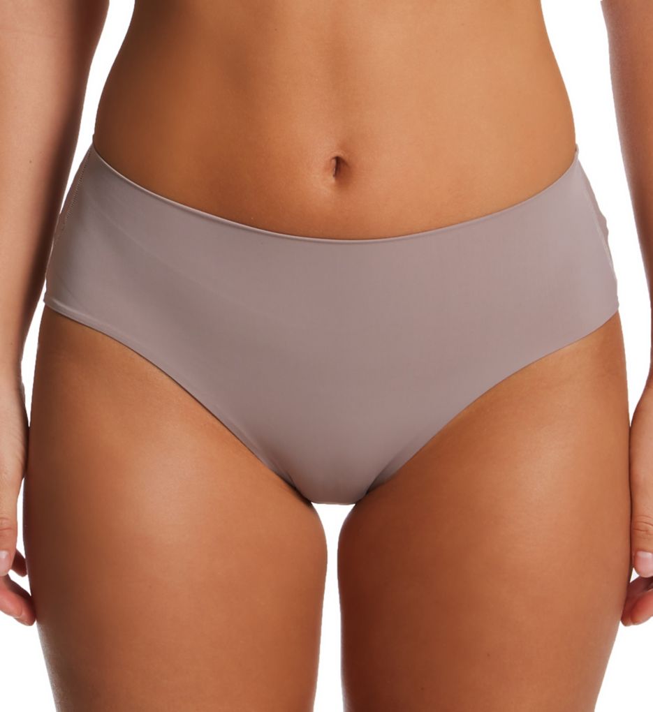 Hanes Women's Signature Smoothing Microfiber Hi-Cut Underwear, 6