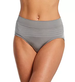 No Pinching. No Problems. Seamless Hipster Panty Graphite Gray M