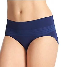 No Pinching. No Problems. Seamless Hipster Panty Navy Ink S