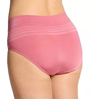 No Pinching. No Problems. Seamless Hipster Panty Rose Glow M