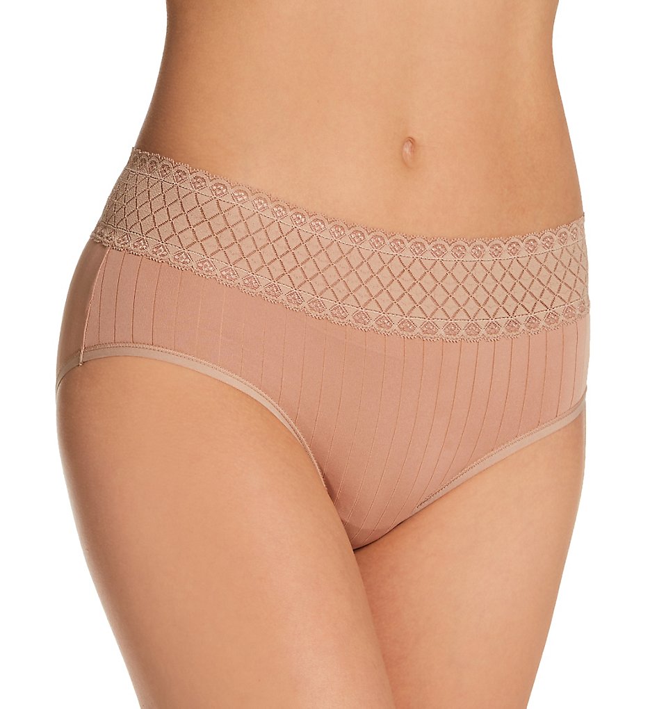 Warners : Warners RU2241P No Pinching. No Problems. Hipster Brief Panty (Toasted Almond L)