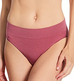 Front view of No Pinching No Problems Bikini Panty Hawthorne Rose 2X