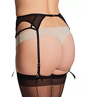 Penny Suspender Belt Black S