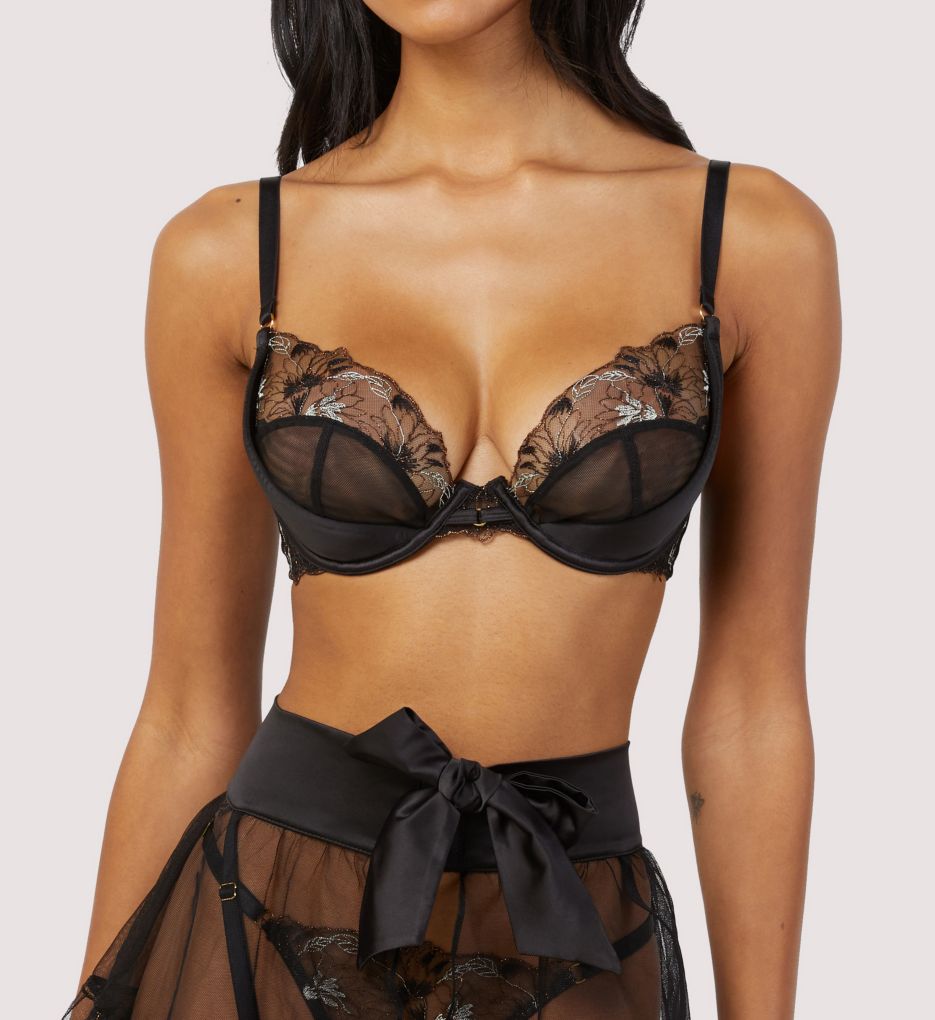 Wolf & Whistle Fuller Bust sheer embroidered lace bra with