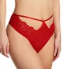 Wolf & Whistle Maisie Lace Trim High Waist Thong Panty W883 - Image 1