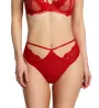 Wolf & Whistle Maisie Lace Trim High Waist Thong Panty W883