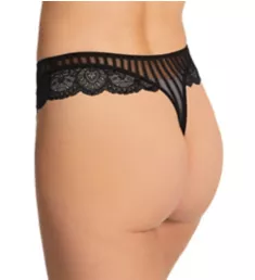 Jo Lace High Waist Thong Panty