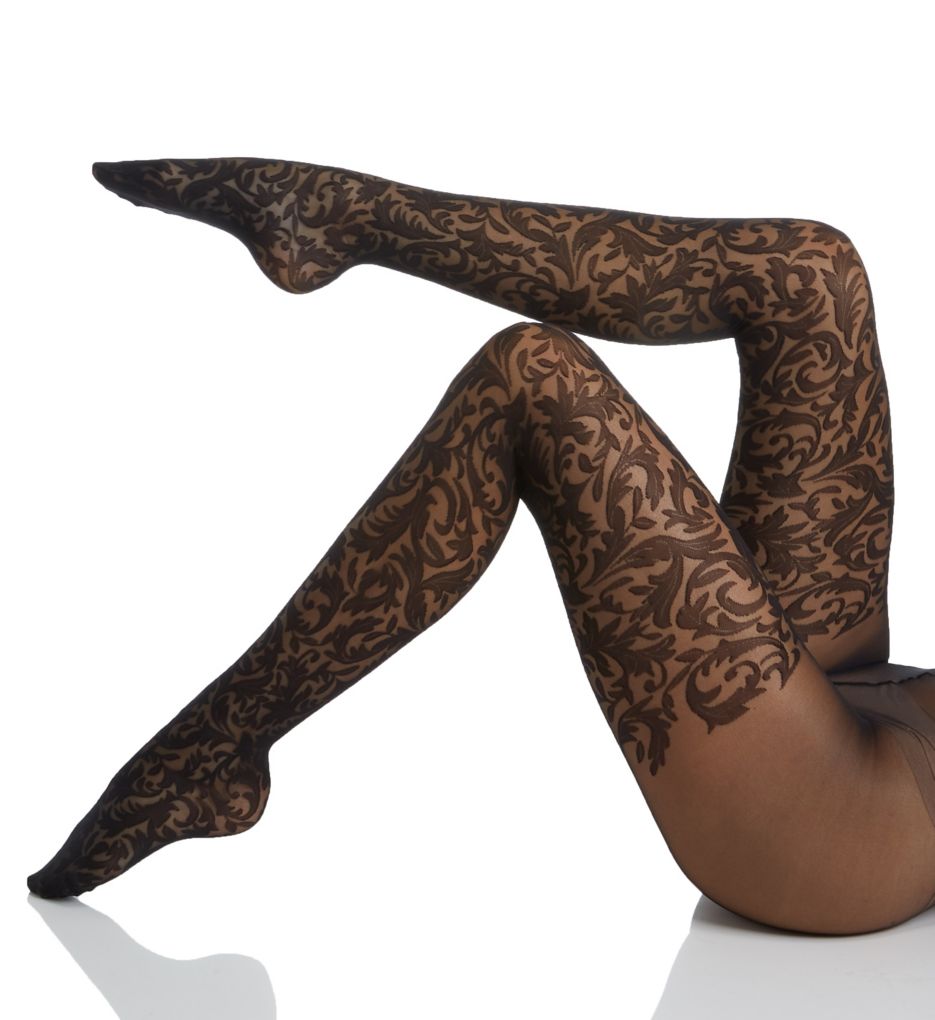 Daphne Floral Pattern Tights