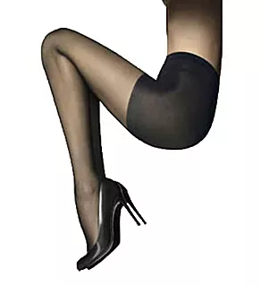 Individual 10 Control Top Tights Black XS