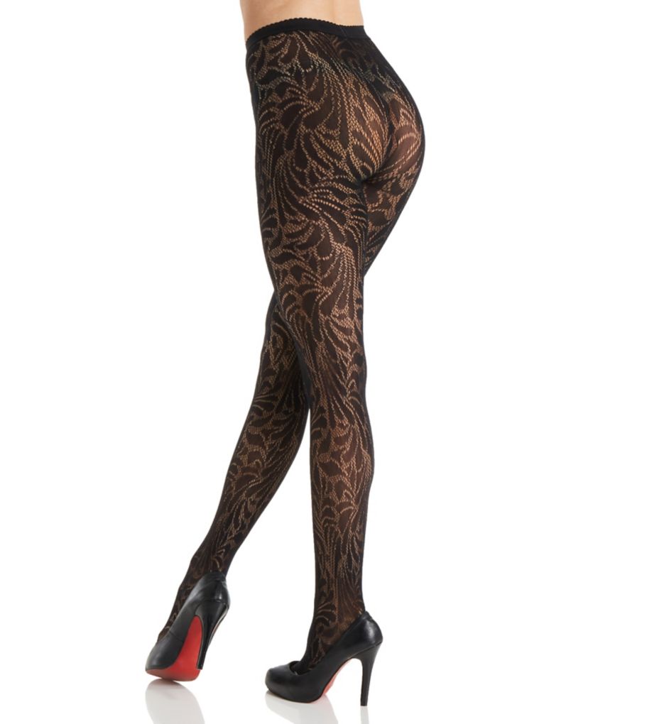 Iris Floral Design Tights