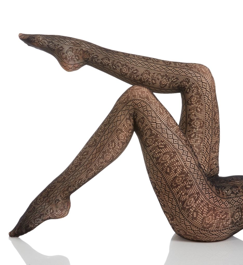 Nancy Net Pattern Tights-gs