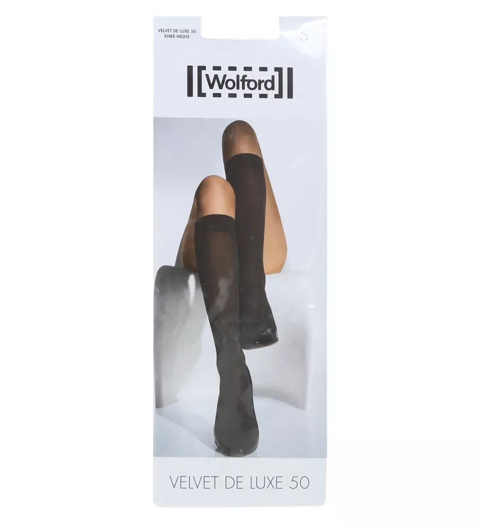 Wolford Velvet De Luxe 50 Knee Highs 30923 - Image 3
