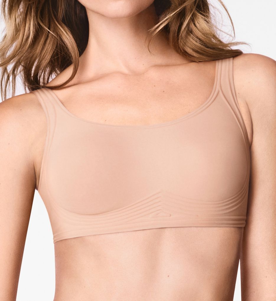 Wolford Women's 3W Skin Molded Wireless Bra in Beige | Size 38D | HerRoom.com