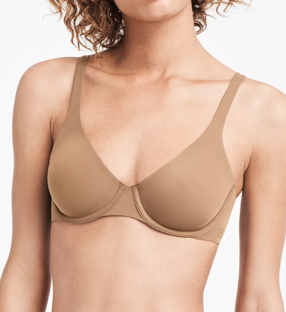 Tulle Flock Full Cup Underwire Bra