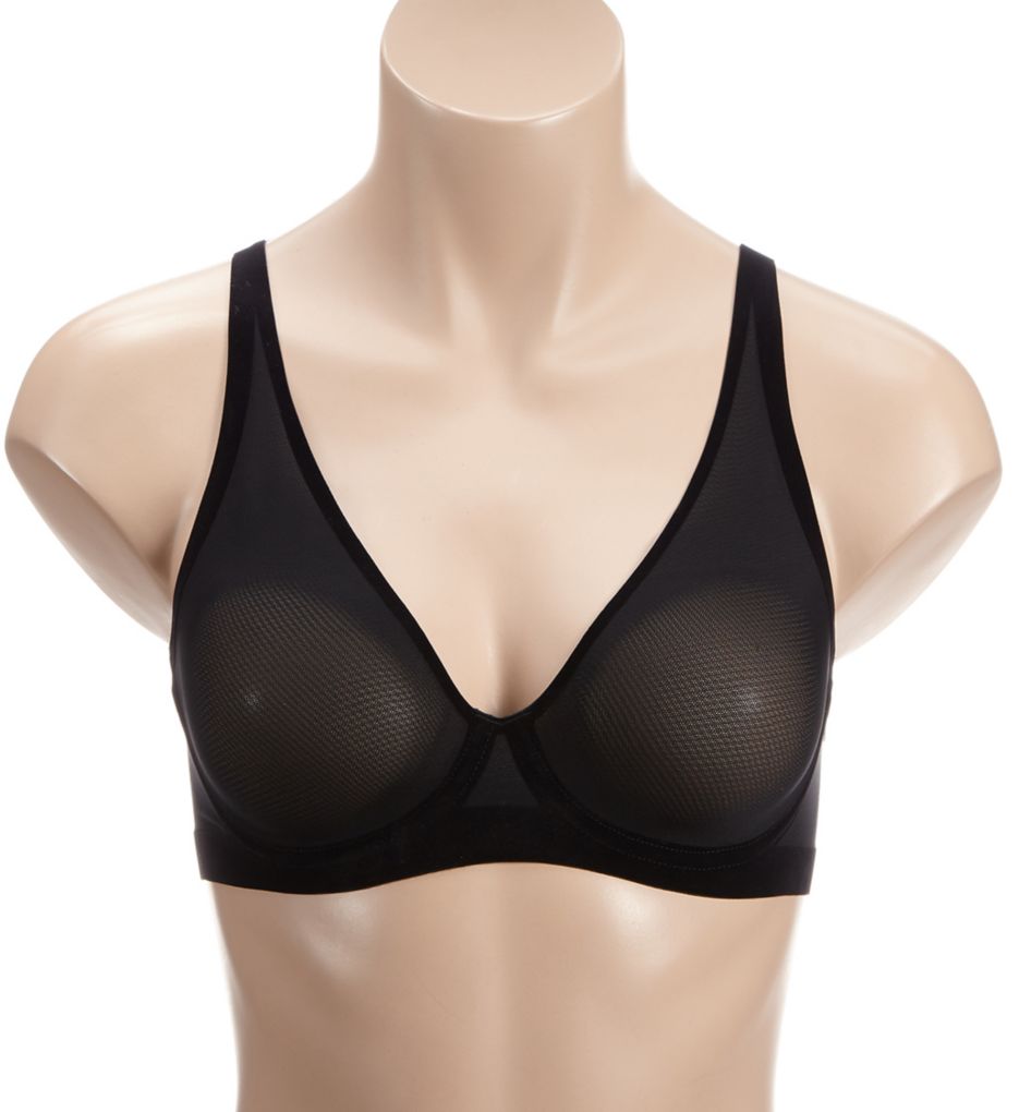 Wolford Tulle Cup Bra Size 75E USA: 34E Color: Black Style 69663