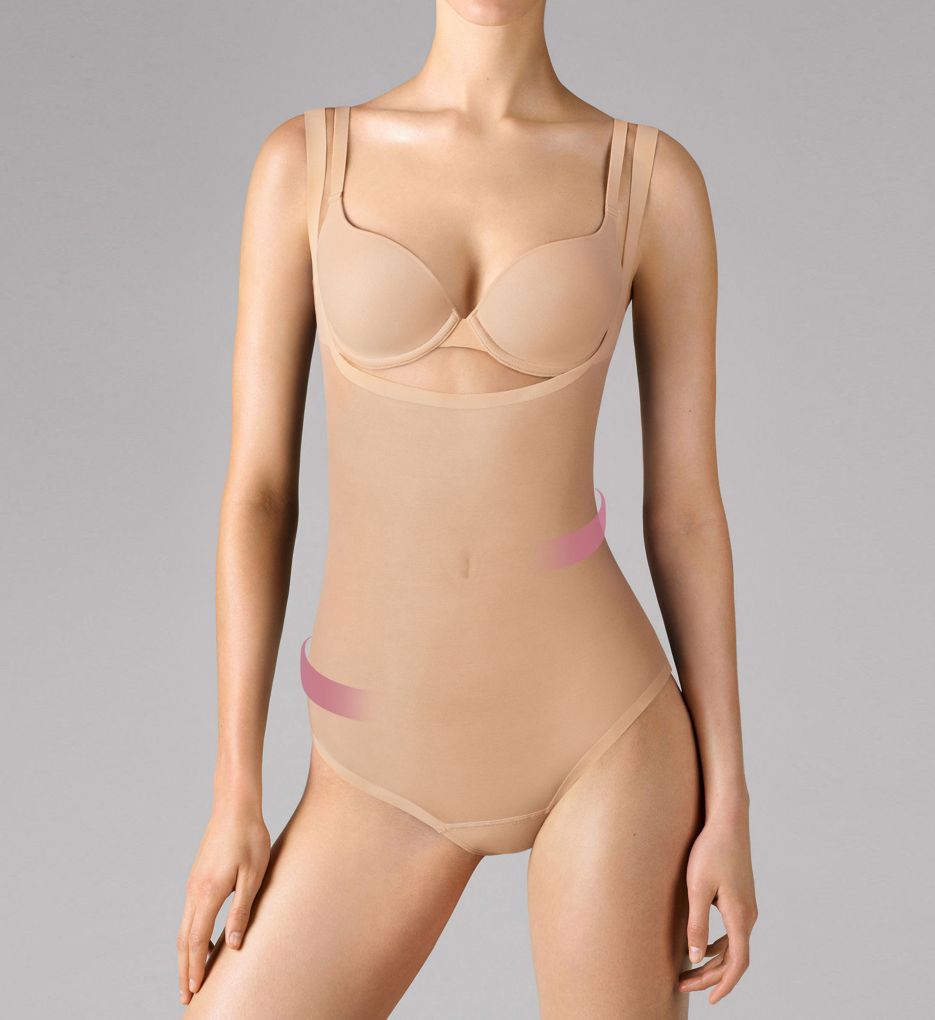 Wolford (1965704): Wolford 79042 Tulle Forming String Torsette Bodysuit (Nude 46) Wolford (1965704): Wolford 79042 Tulle Forming String Torsette Bodysuit (Nude 46)