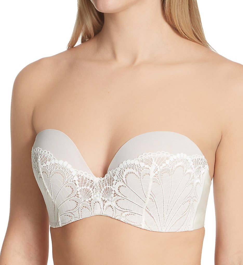 Wonderbra refined glamour ultimate strapless lace bra a - g cup