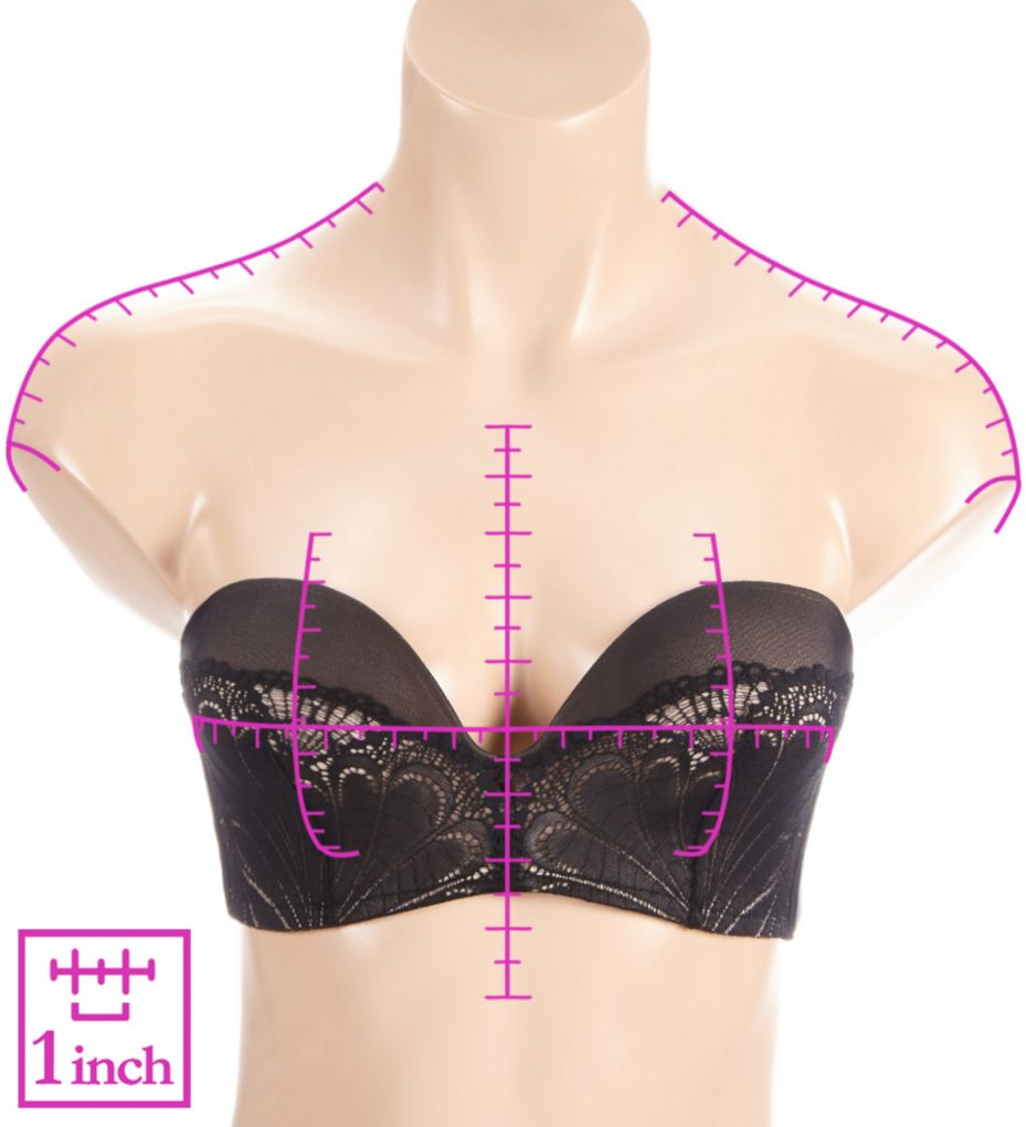 Wonderbra Ultimate Strapless Bra Black