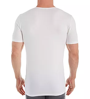 Pure Comfort Cotton Stretch Crew Neck T-Shirt Wht 2XL