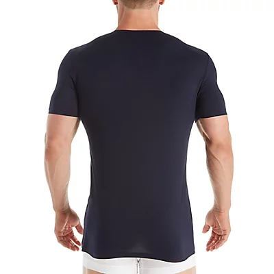 Pure Comfort Cotton Stretch V Neck T-Shirt