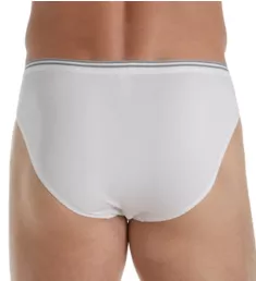 Pure Comfort Cotton Stretch Brief Wht M