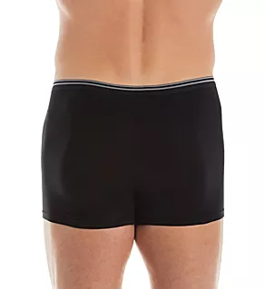 Pure Comfort Cotton Stretch Boxer Brief Blk L