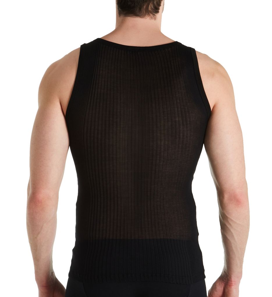 Richelieu Cotton Ribbed Tank Top-bs