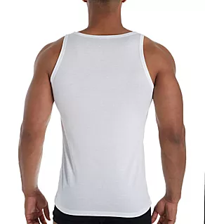 Business Class Tank Top Wht 2XL