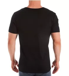 Business Class V- Neck T-Shirt Blk 2XL