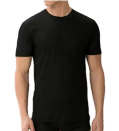 Business Class High Crew Neck T-Shirt Blk L