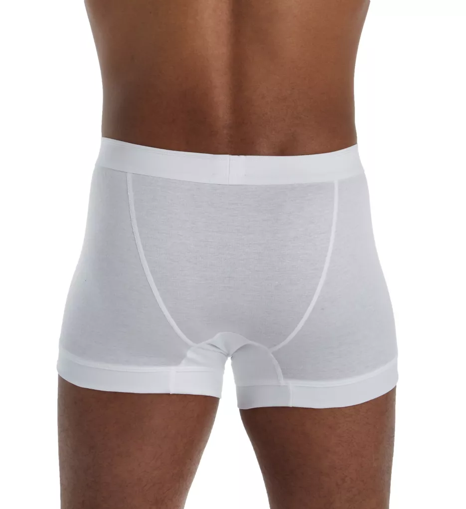 Business Class Open Fly Boxer Brief WHT S
