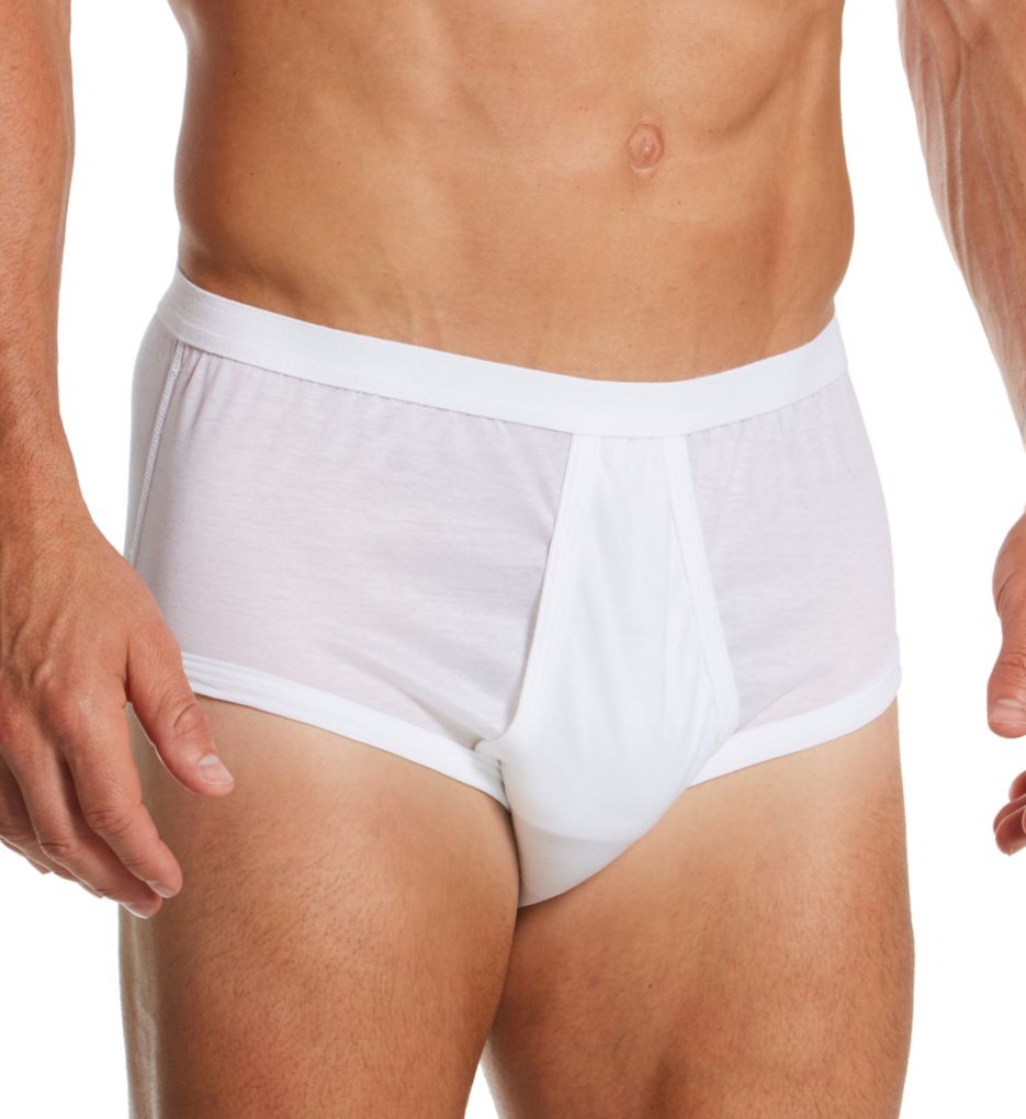 Zimmerli of Switzerland Mercerized Cotton Boxer Briefs White at