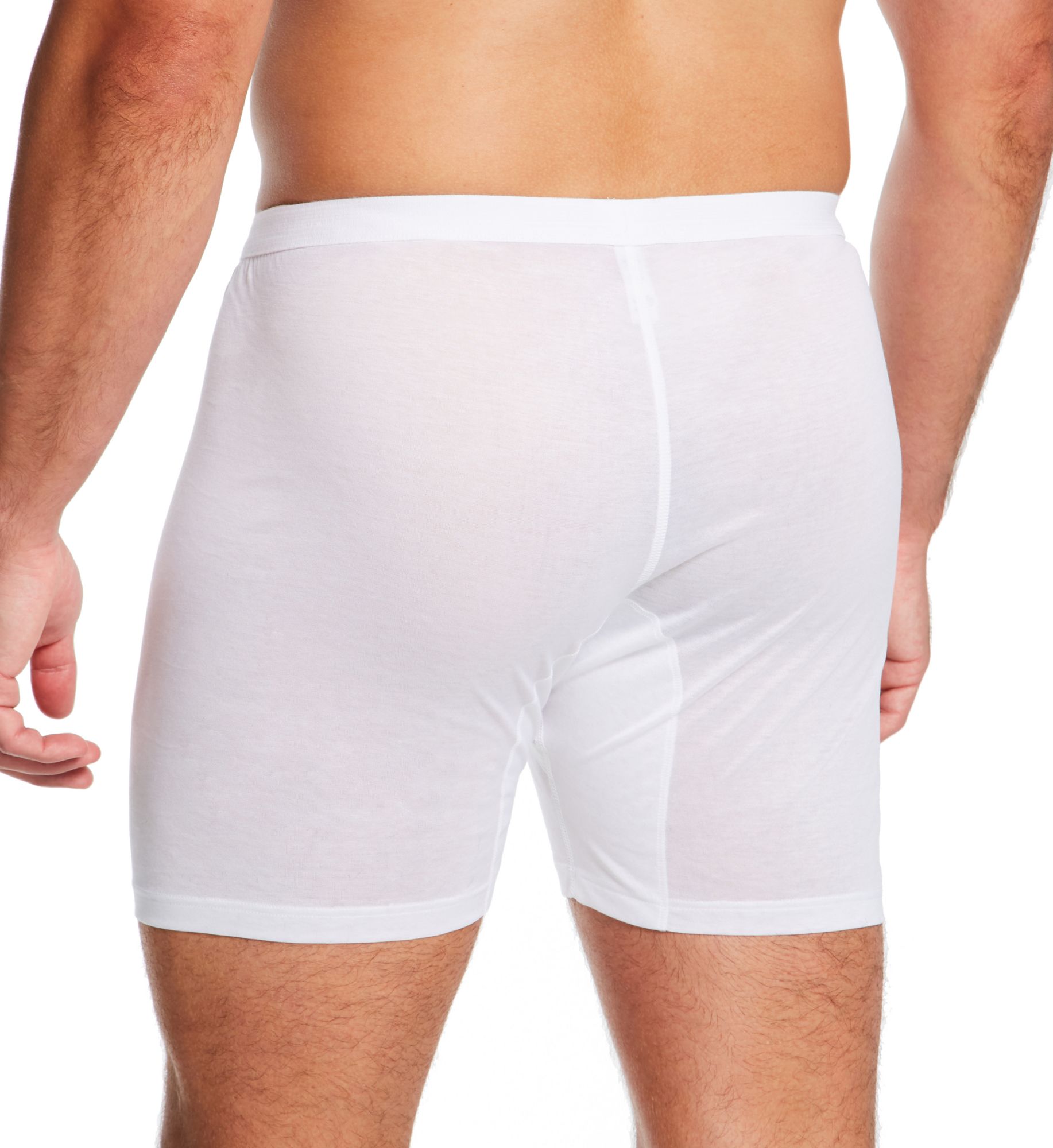 Royal Classic Open Fly Boxer Brief White 3XL