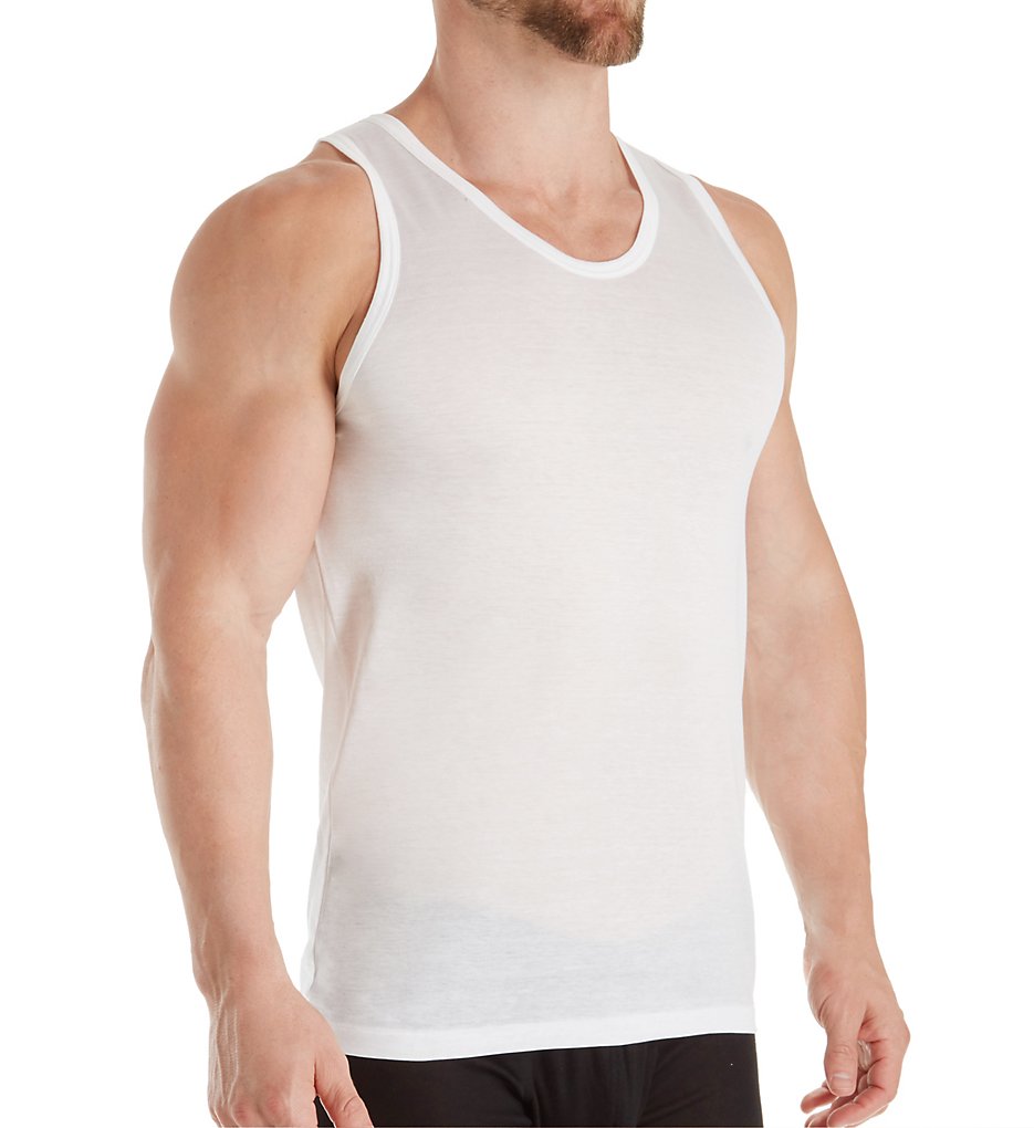 Zimmerli 2528066 Royal Classic Athletic Shirt (White)